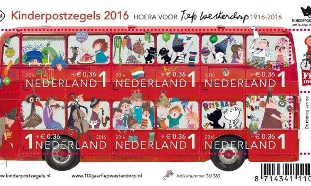 Voor 93ste keer kinderpostzegels:  Fieperdepiep Hoera!