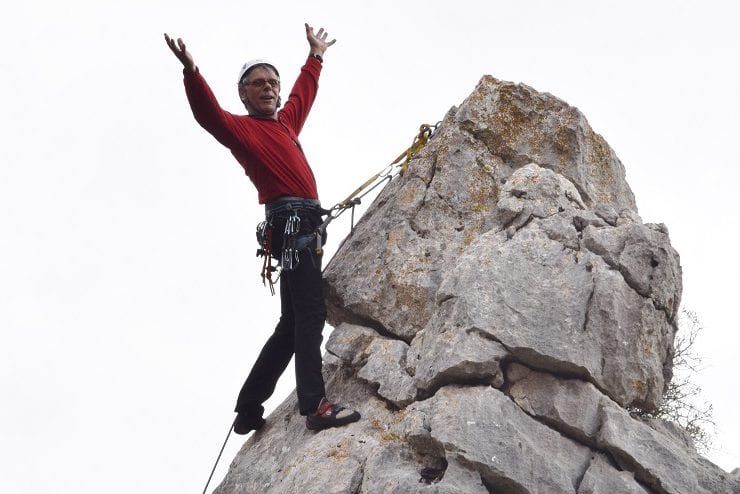 In Beweging:  Mart Schouten verlegde grenzen in de bergsport