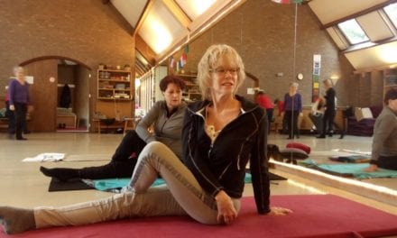 Yoga geeft José rust in haar hoofd