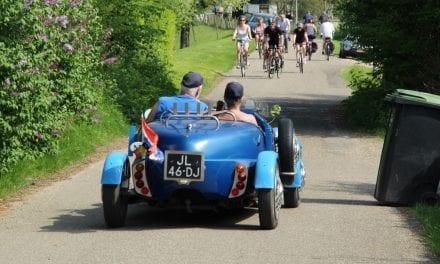 Oldtimers als bijen rond bloembollen en bloesem…