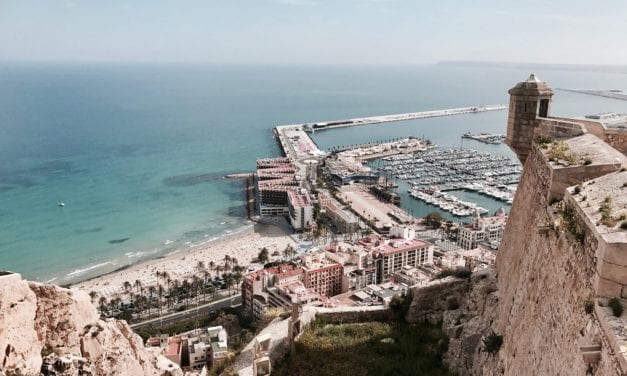 Alicante, stappen tellen in Spaanse sfeer