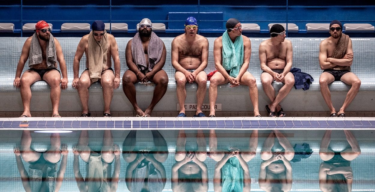 Le Grand Bain, lach en een traan in zwembad