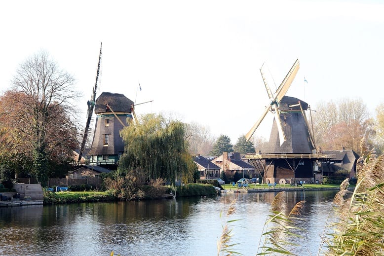 Rondje Naarden fietsen onder rook van Amsterdam