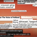 Door Voice-affaire verheffen vrouwen eindelijk hun stem