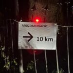 Wandelen in het donker tijdens Midzomernachtloop: oei!