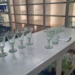 Een ‘buiten glasservies’, wat een luxe!