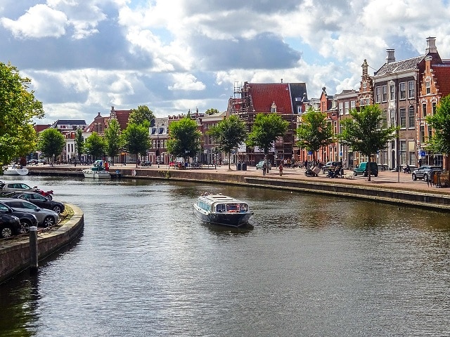 Haarlem vanaf het water